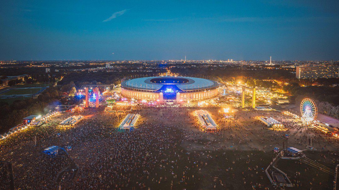 Lollapalooza für Begeisterung Olympiastadion Berlin