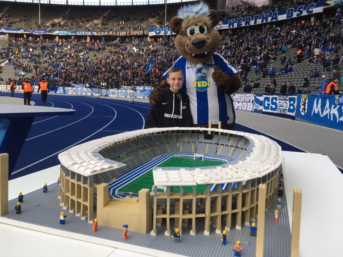 Joe Bryant zu Gast bei Hertha BSC