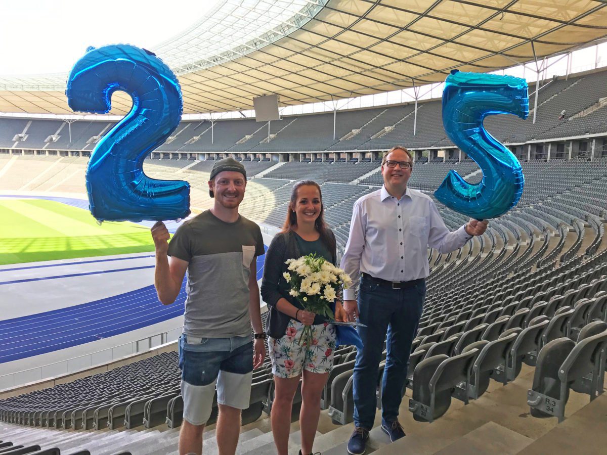 25 Millionster Besucher