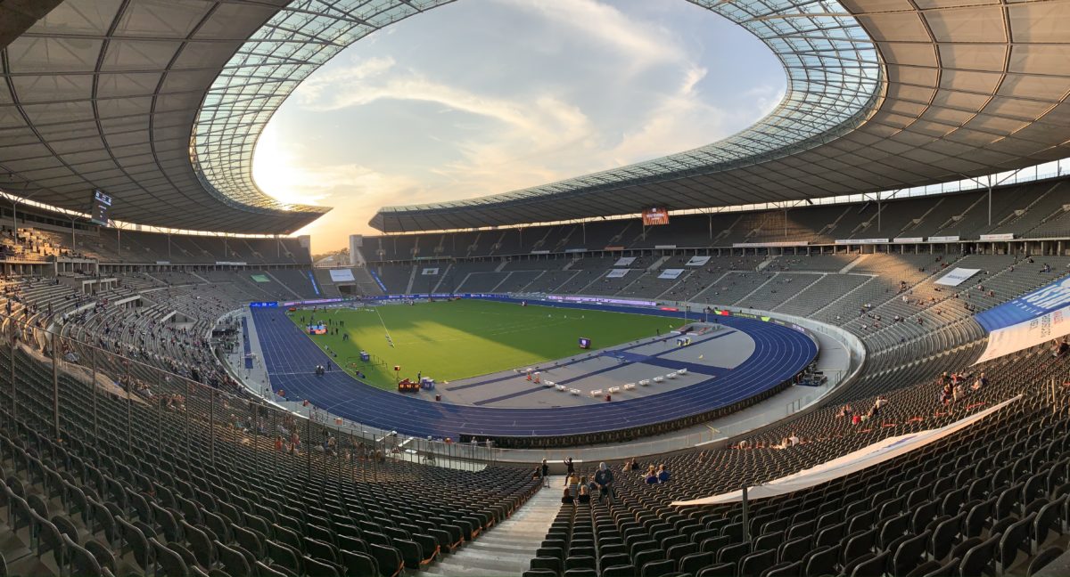 3.500 Zuschauer zum ISTAF Olympiastadion Berlin