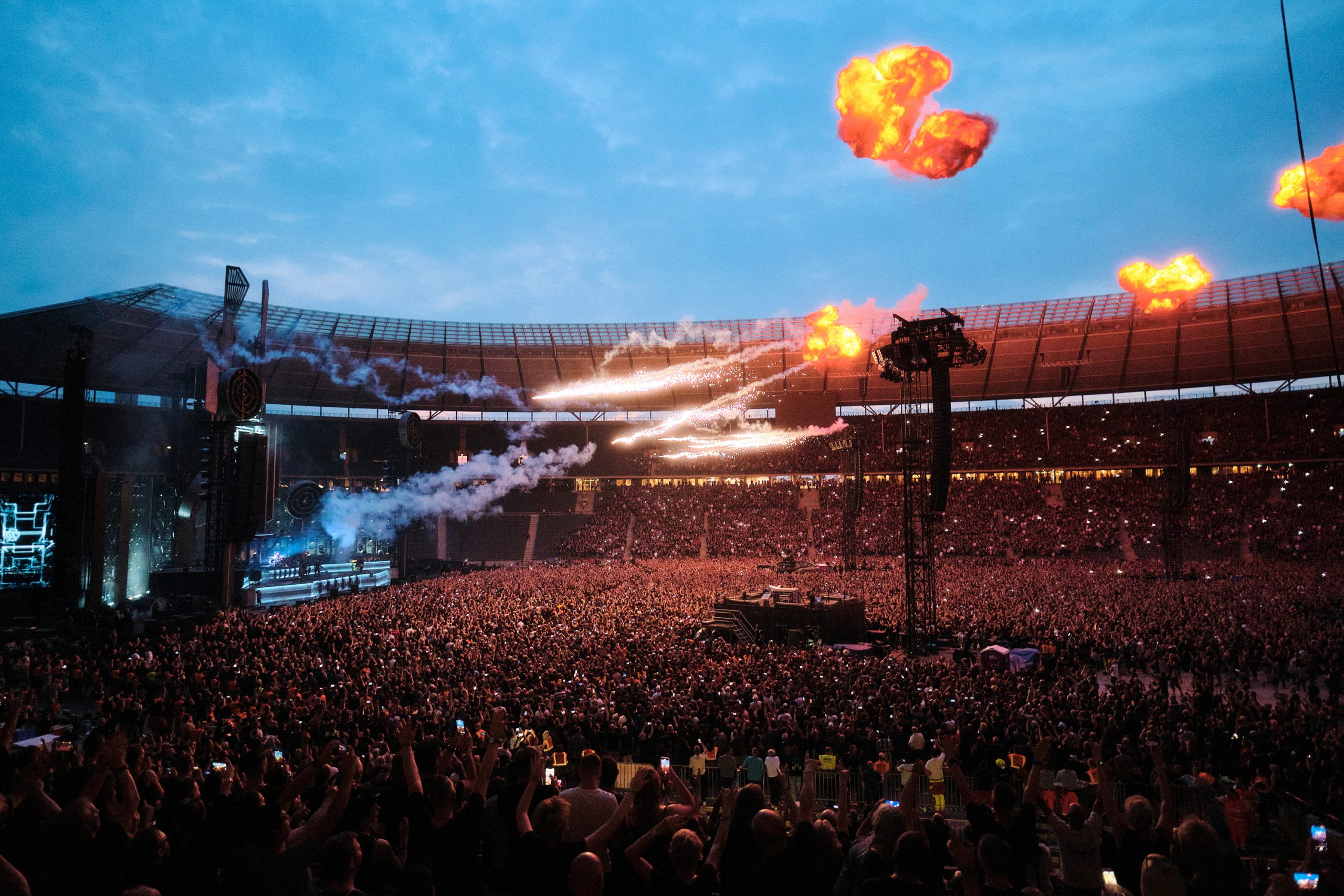 Rammstein eröffnen Konzertsommer im Olympiastadion Berlin